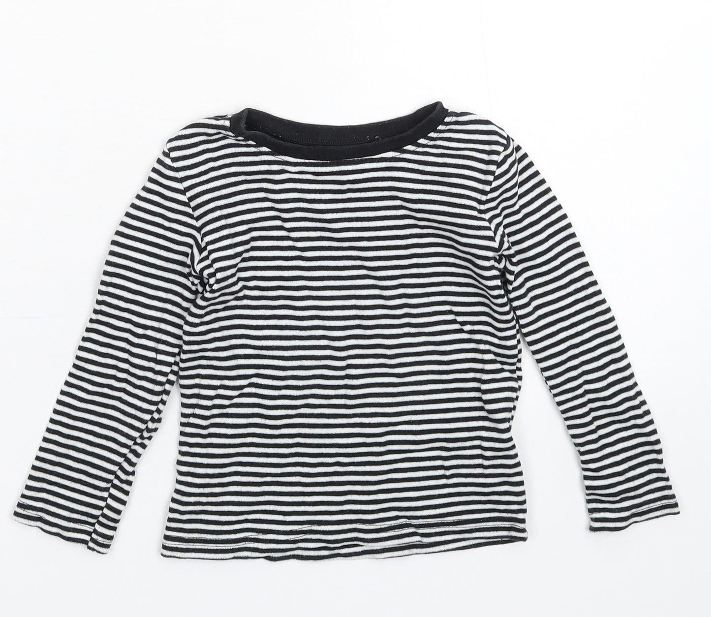 H&M Boys Multicoloured Striped  Basic T-Shirt Size 3-4 Years