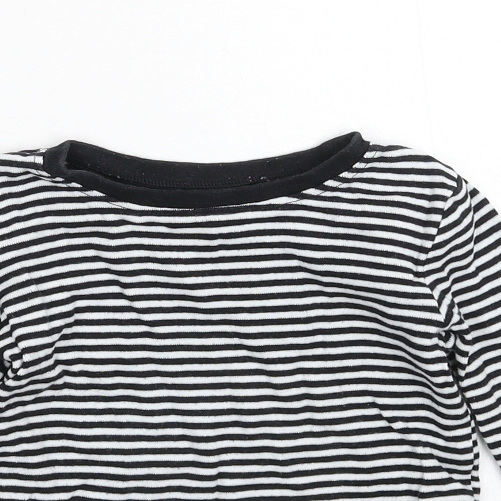 H&M Boys Multicoloured Striped  Basic T-Shirt Size 3-4 Years