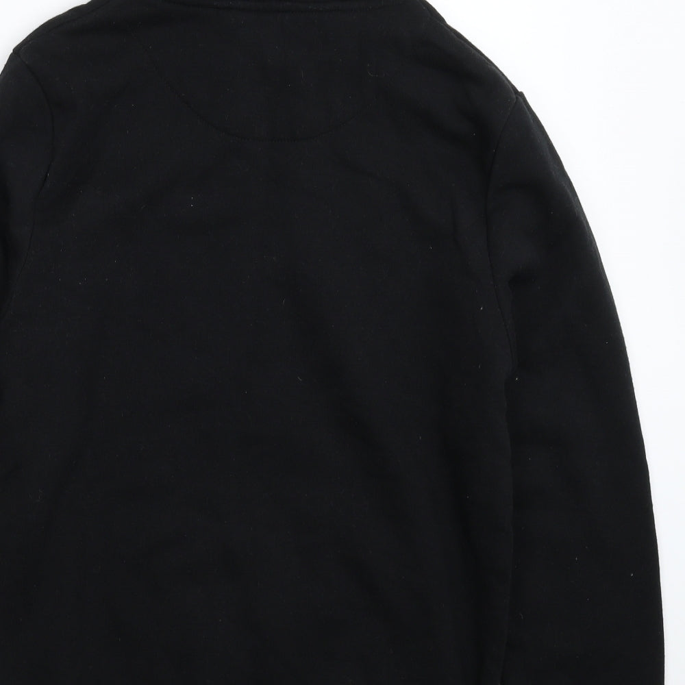 Primark Mens Black   Pullover Hoodie Size S