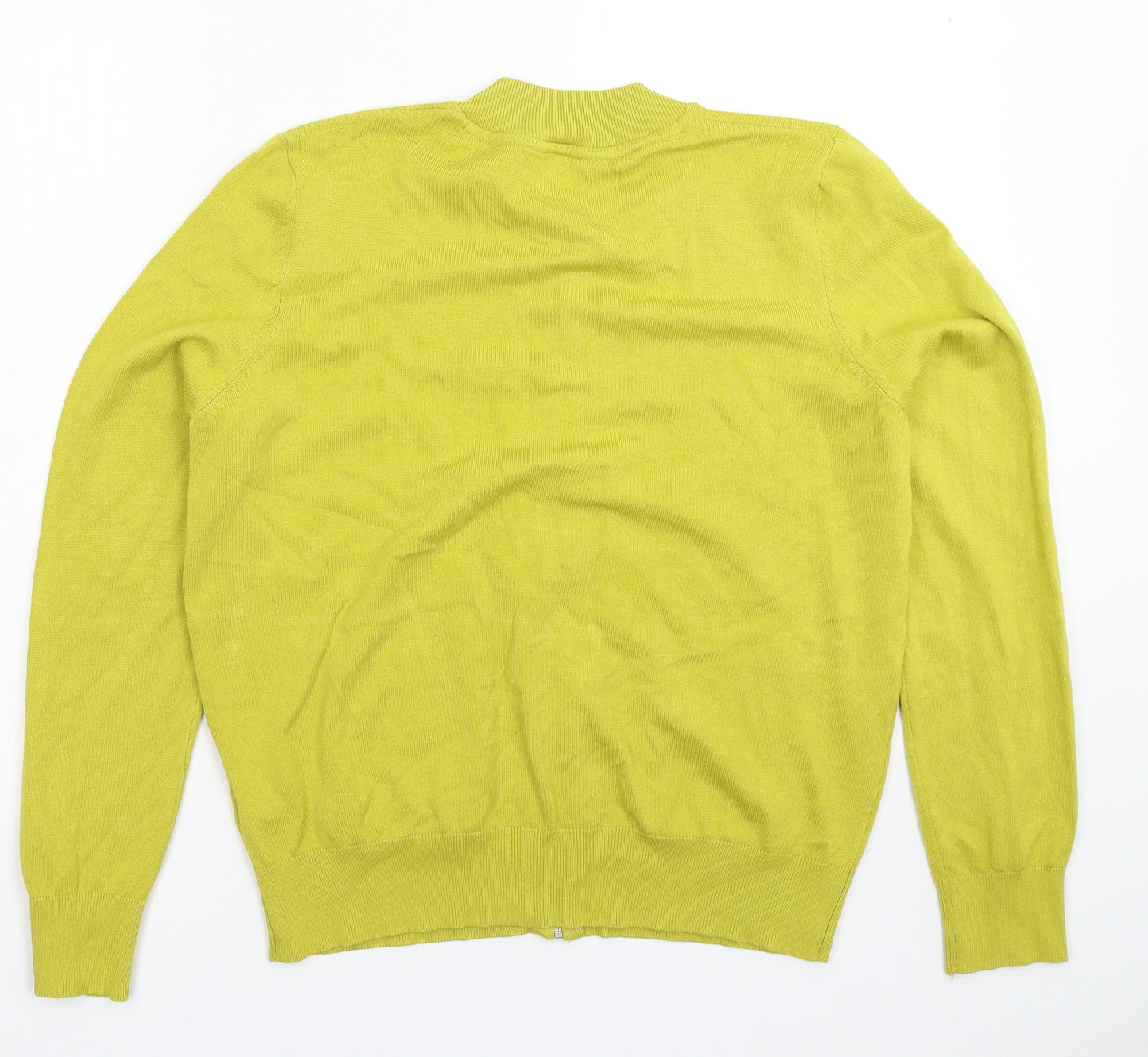 Principles Womens Green  Knit Cardigan Jumper Size 16