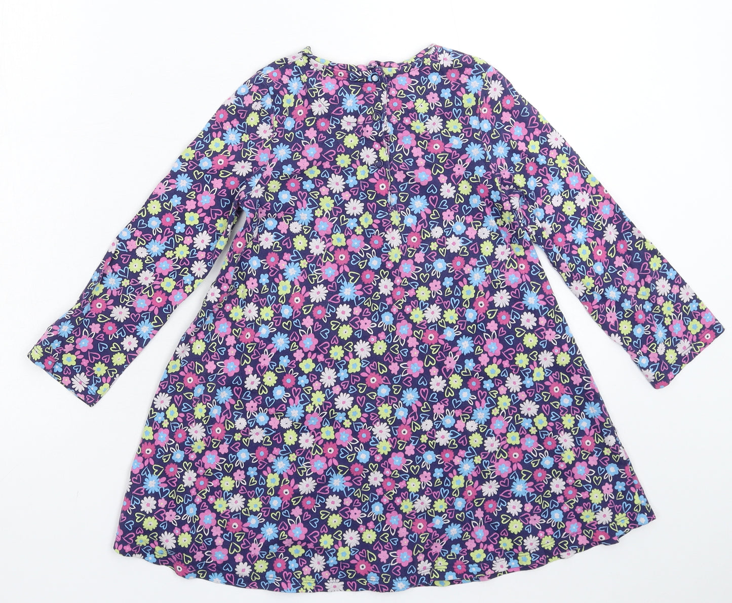 Merc Girls Multicoloured Floral  A-Line  Size 4-5 Years