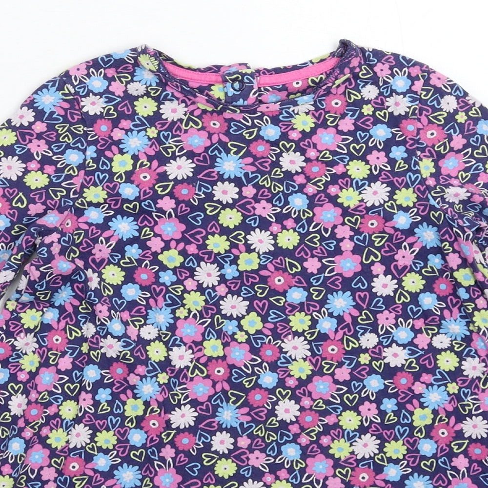 Merc Girls Multicoloured Floral  A-Line  Size 4-5 Years