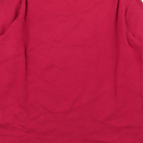 intuition Womens Red   Basic T-Shirt Size 10