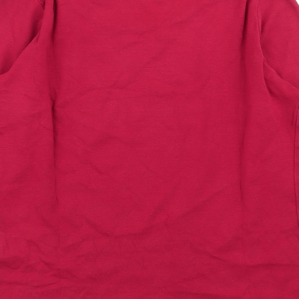 intuition Womens Red   Basic T-Shirt Size 10