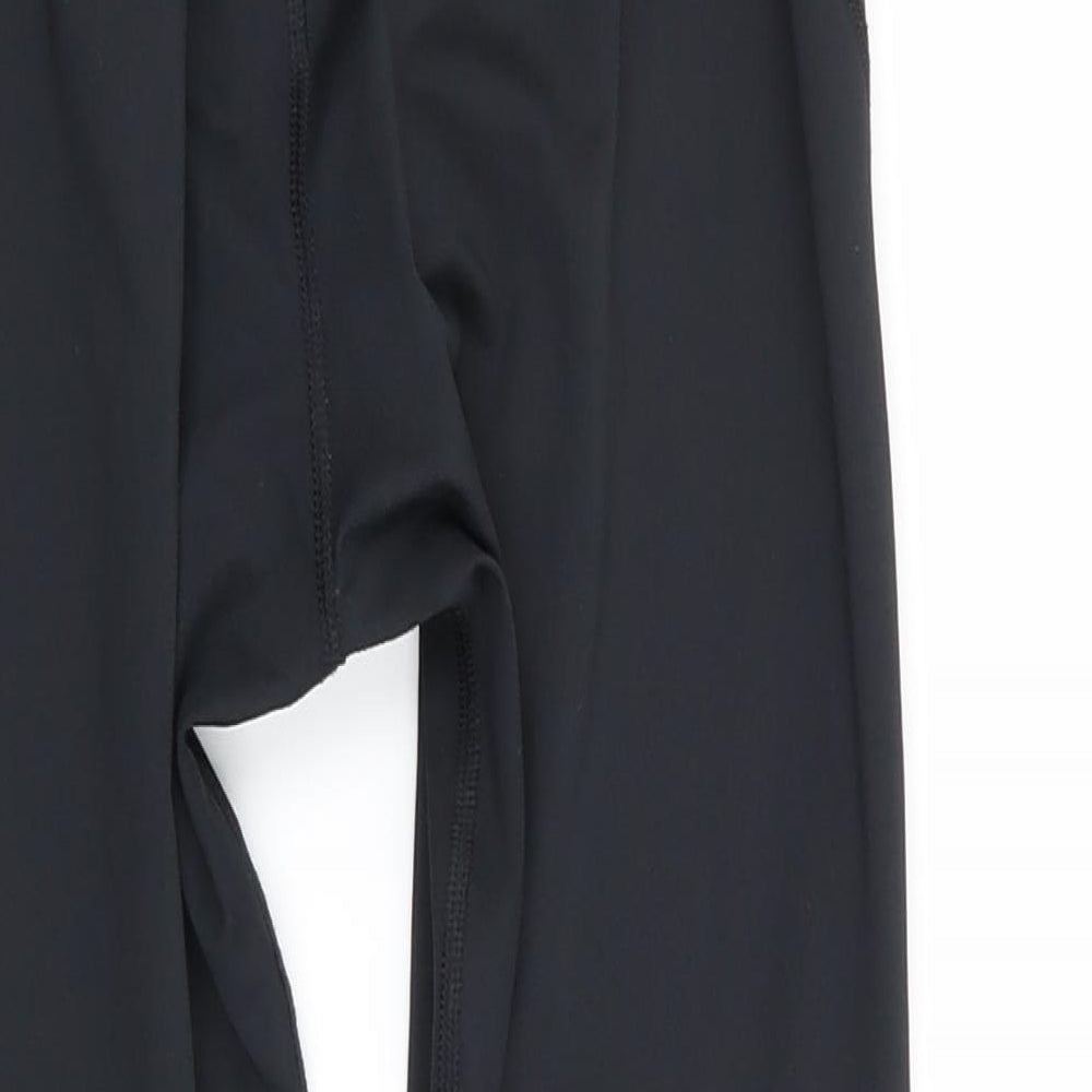 ASICS Womens Black   Compression Shorts Size S - Stretch waistband