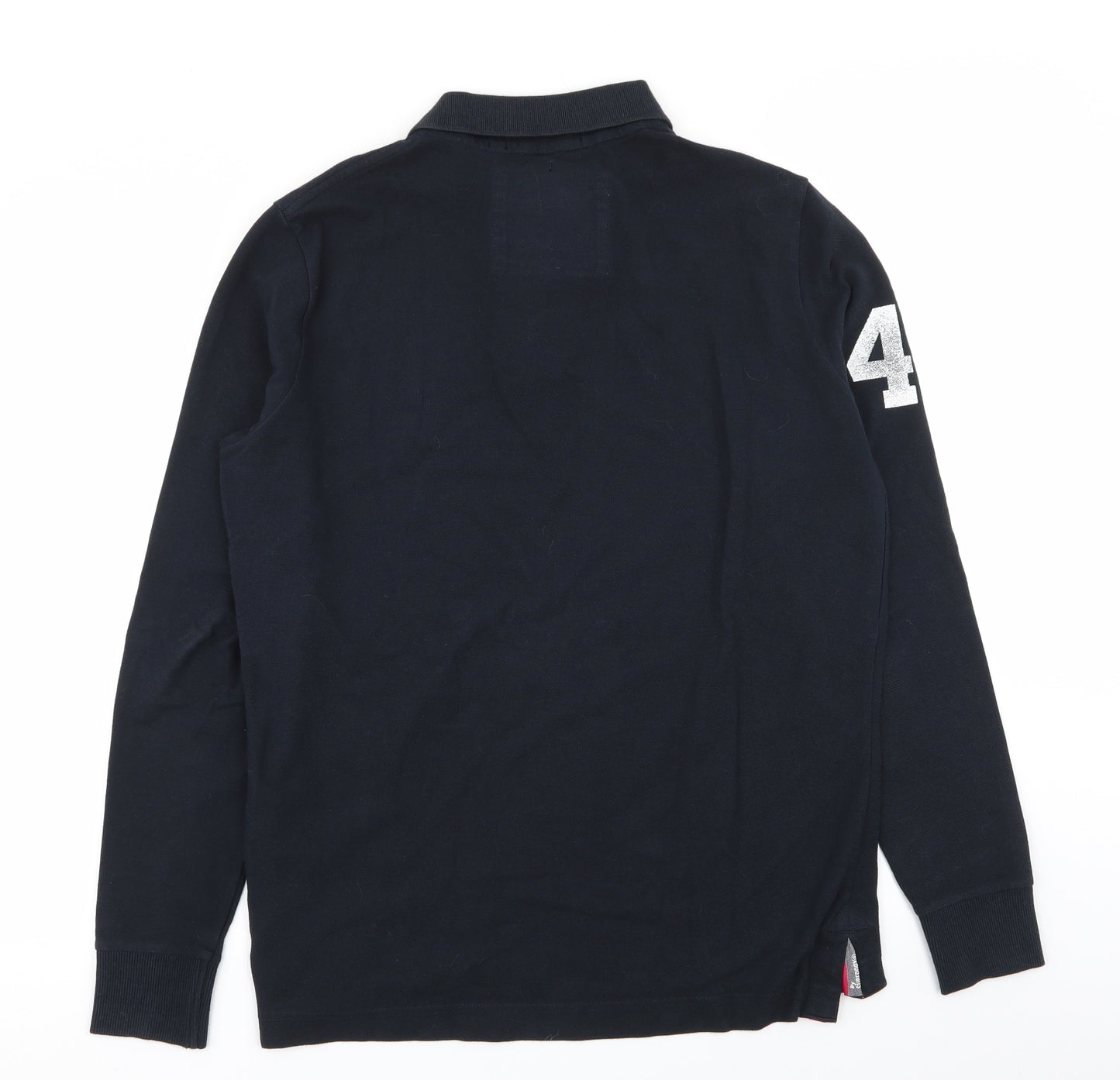 Superdry Mens Blue    Polo Size 2XL