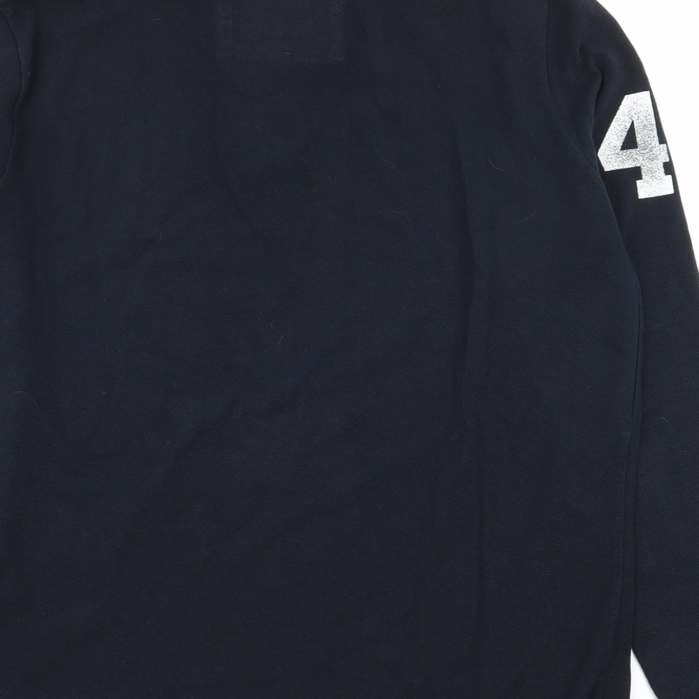 Superdry Mens Blue    Polo Size 2XL