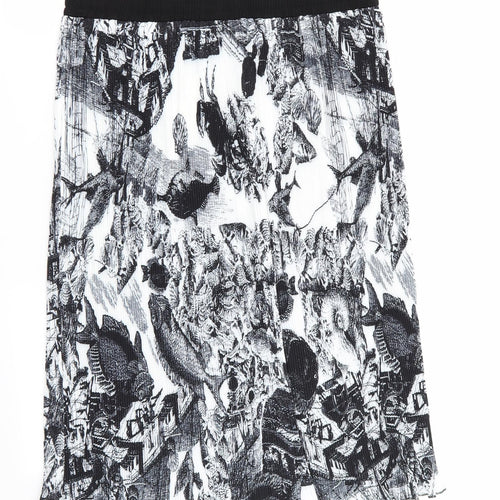 emery rose Womens Multicoloured Geometric  Flare Skirt Size XL  - Stretch waistband