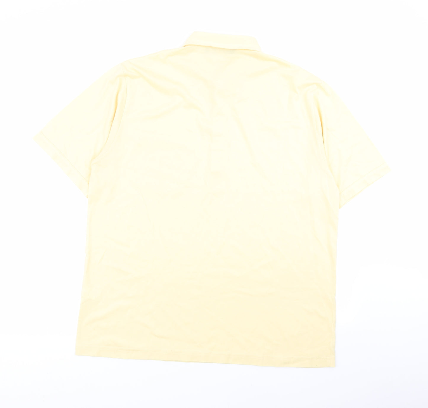 Gabicci Mens Yellow    Polo Size L