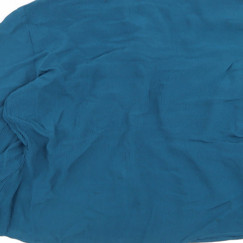 Gallery Womens Blue   Basic Blouse Size 10