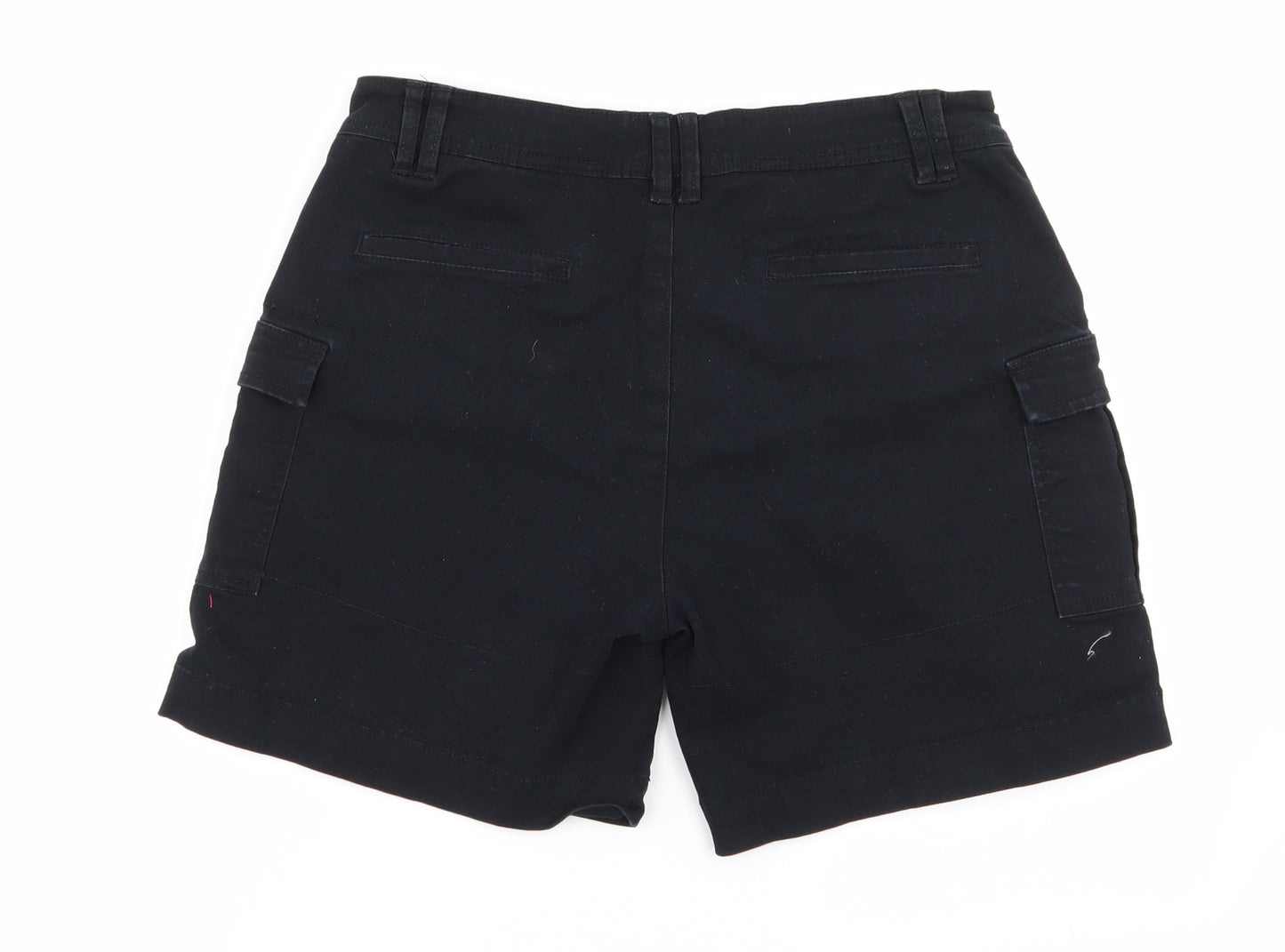 SoulCal&Co Womens Black   Chino Shorts Size 14