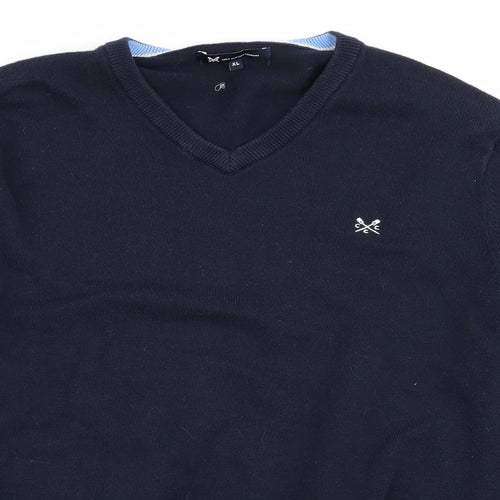 Crew Clothing Mens Blue   Pullover Jumper Size XL