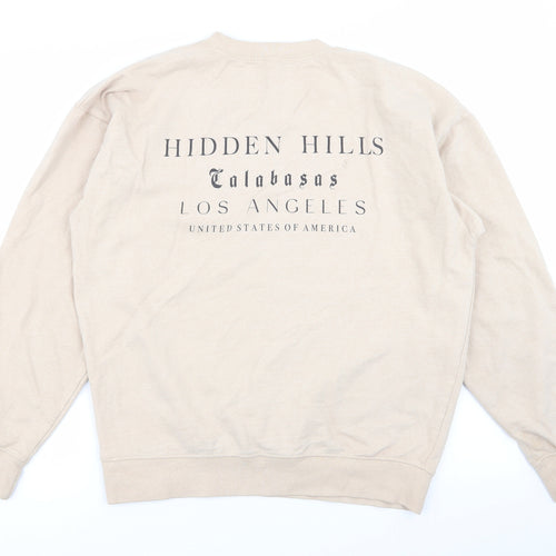 Missguided Womens Beige   Pullover Jumper Size M