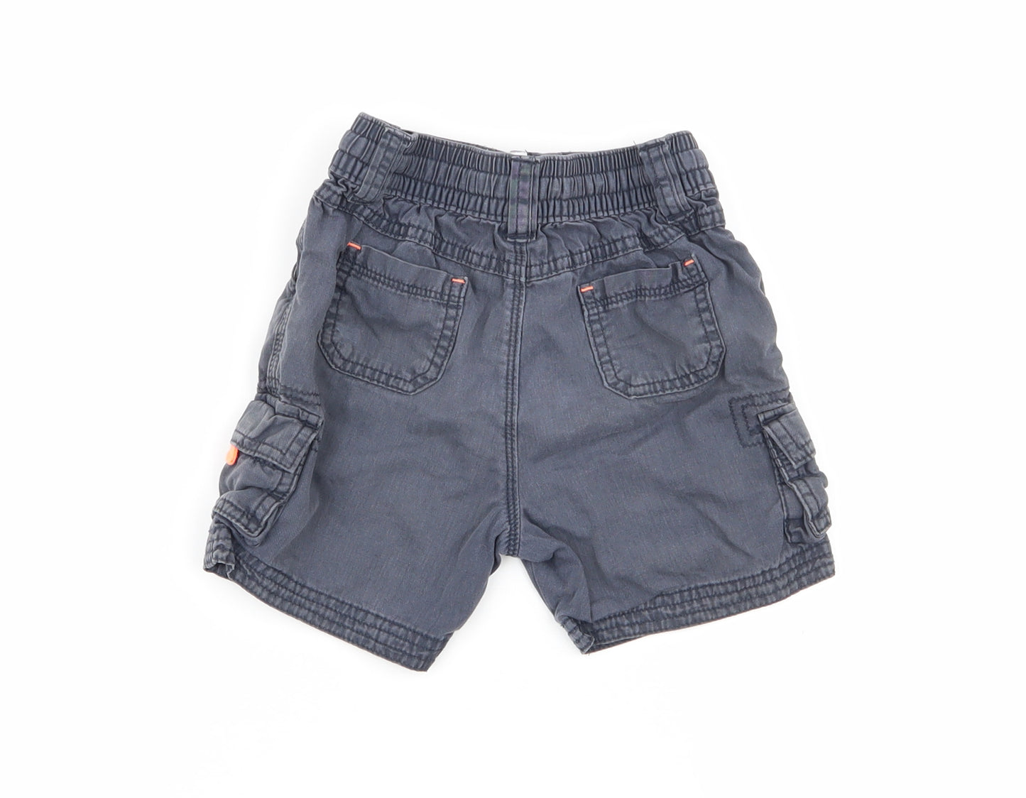 Asda George Boys Blue   Cargo Shorts Size 2-3 Years