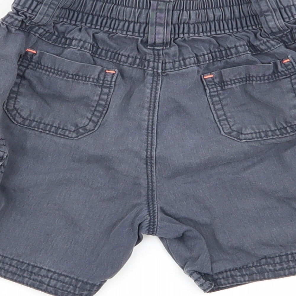 Asda George Boys Blue   Cargo Shorts Size 2-3 Years