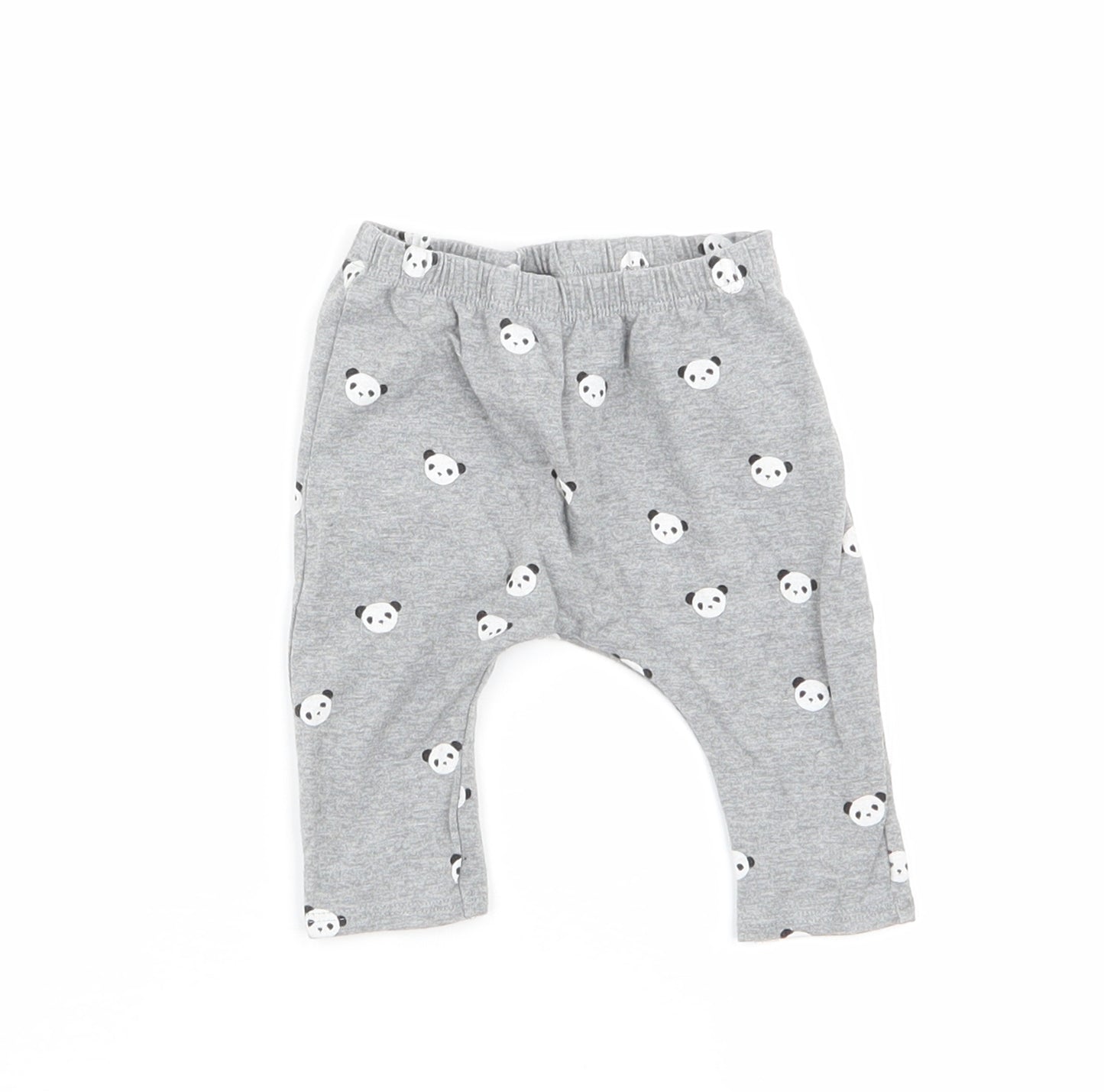 NEXT Boys Grey Animal Print  Jogger Trousers Size 0-3 Months  - LEGGING