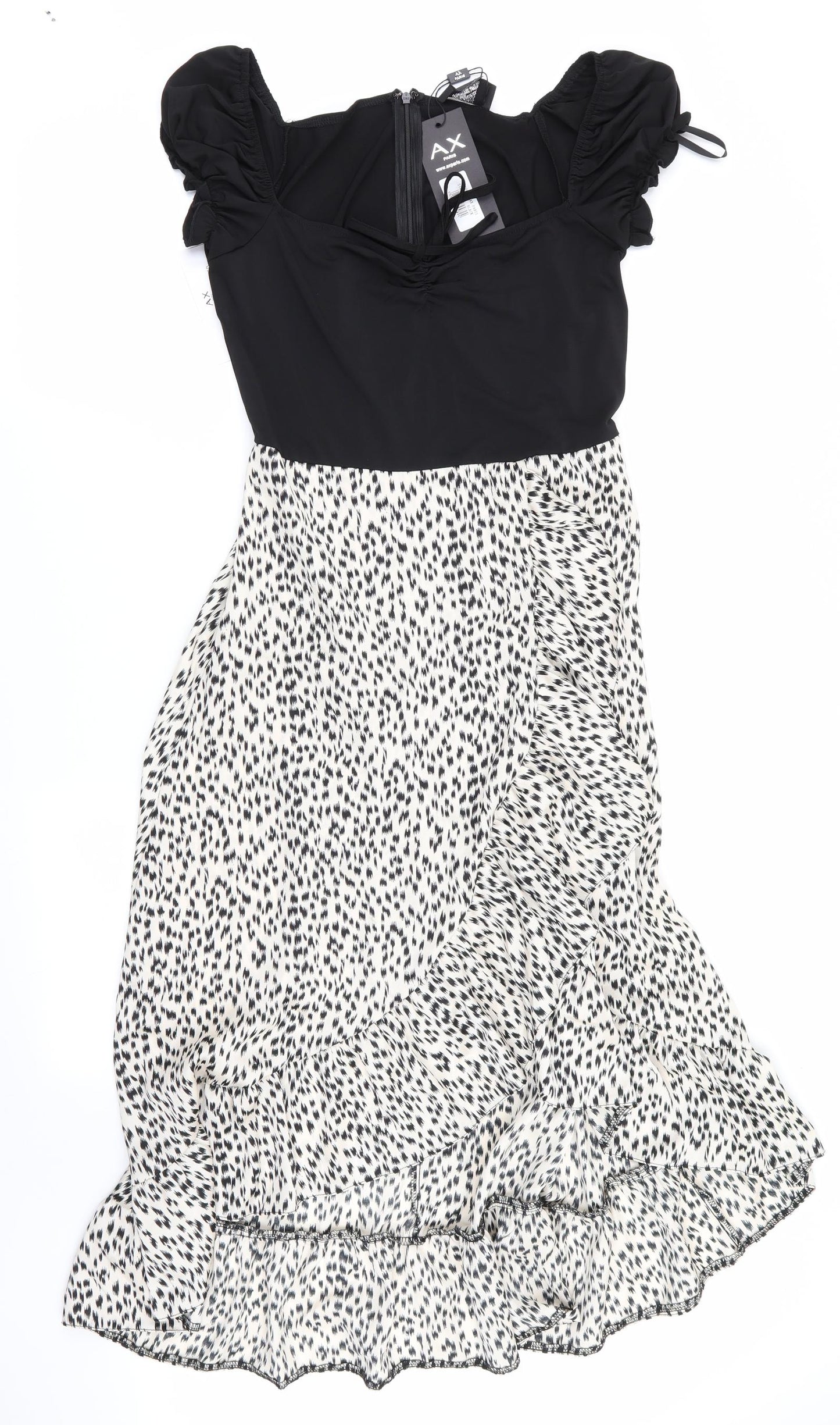 AX Paris Womens Multicoloured Animal Print  Fit & Flare  Size 12