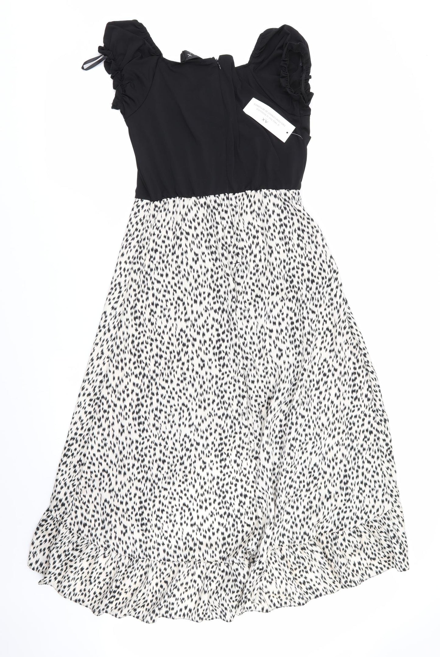 AX Paris Womens Multicoloured Animal Print  Fit & Flare  Size 12