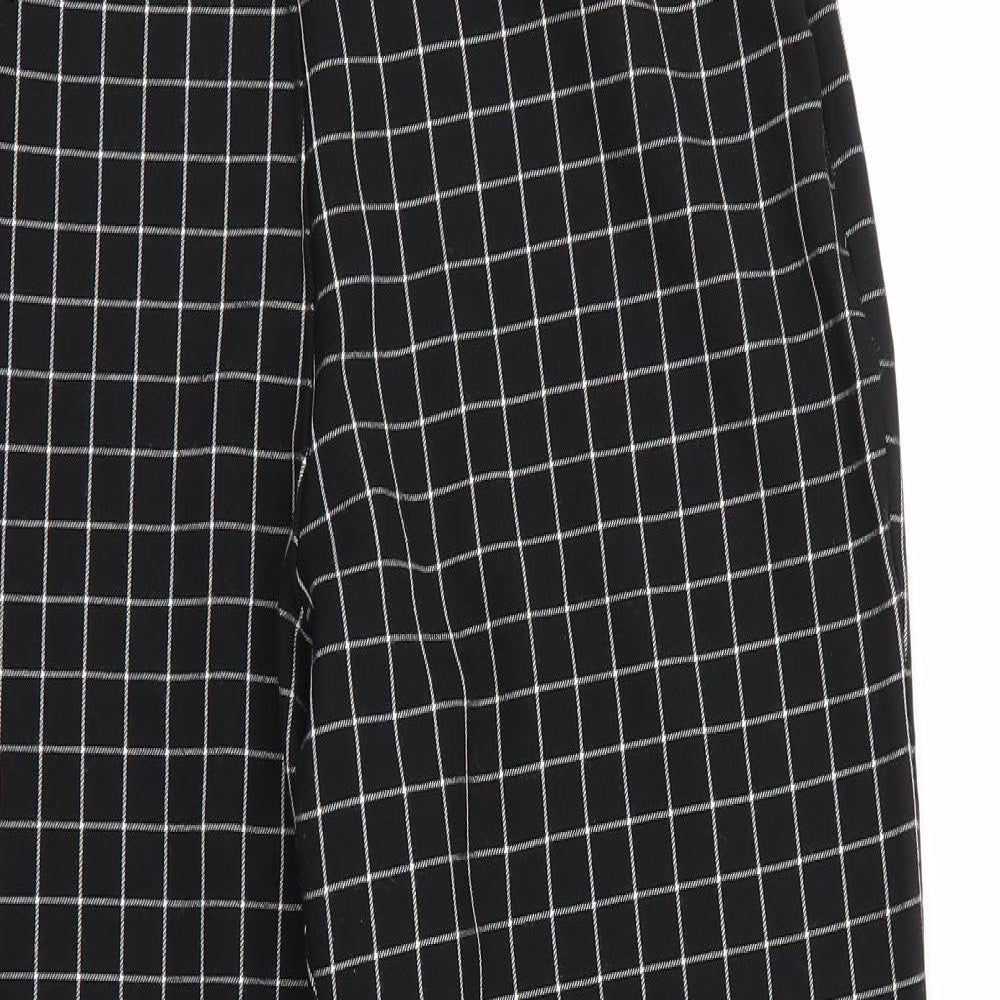 Peacocks Womens Multicoloured Check  Trousers  Size 16 L28 in