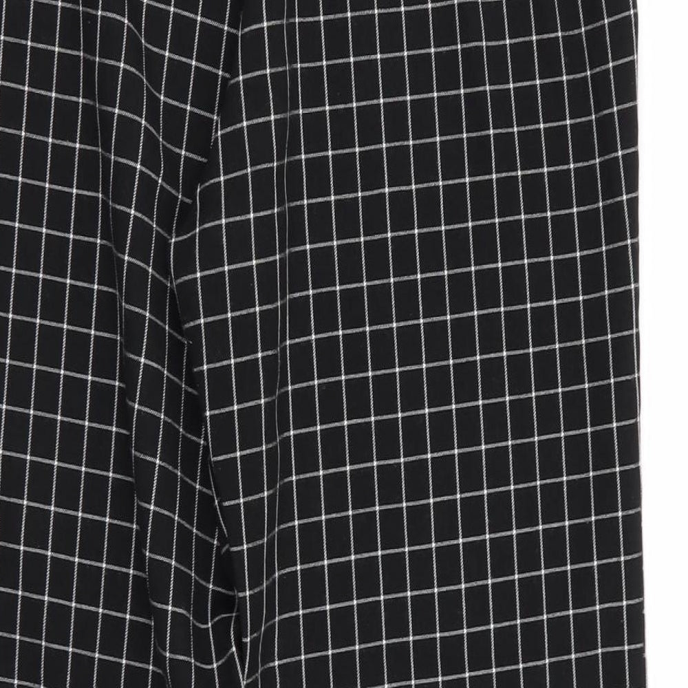 Peacocks Womens Multicoloured Check  Trousers  Size 16 L28 in