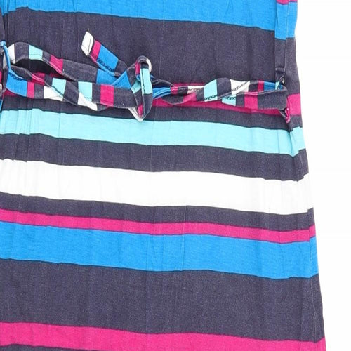 Studio Womens Multicoloured Striped  Fit & Flare  Size 12