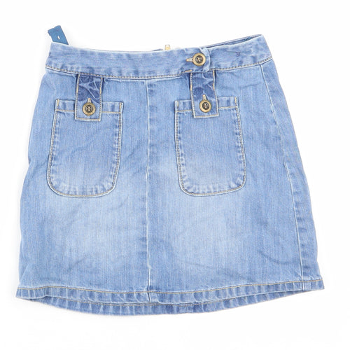 NEXT Girls Black   Flare Skirt Size 8 Years
