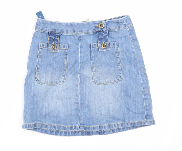 NEXT Girls Black   Flare Skirt Size 8 Years