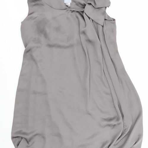 H&M Womens Grey   Fit & Flare  Size 14