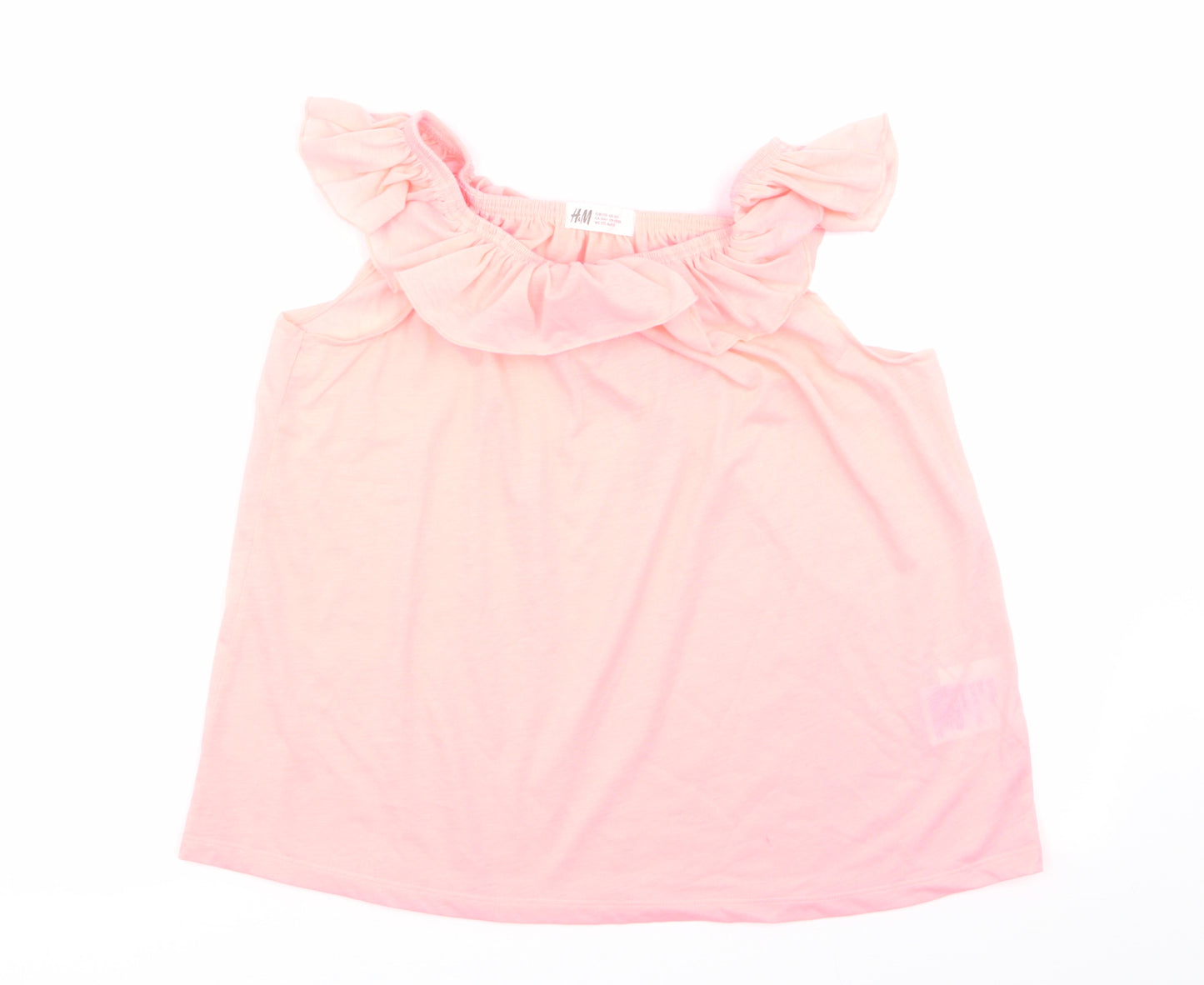 H&M Girls Pink   Basic Blouse Size 15 Years