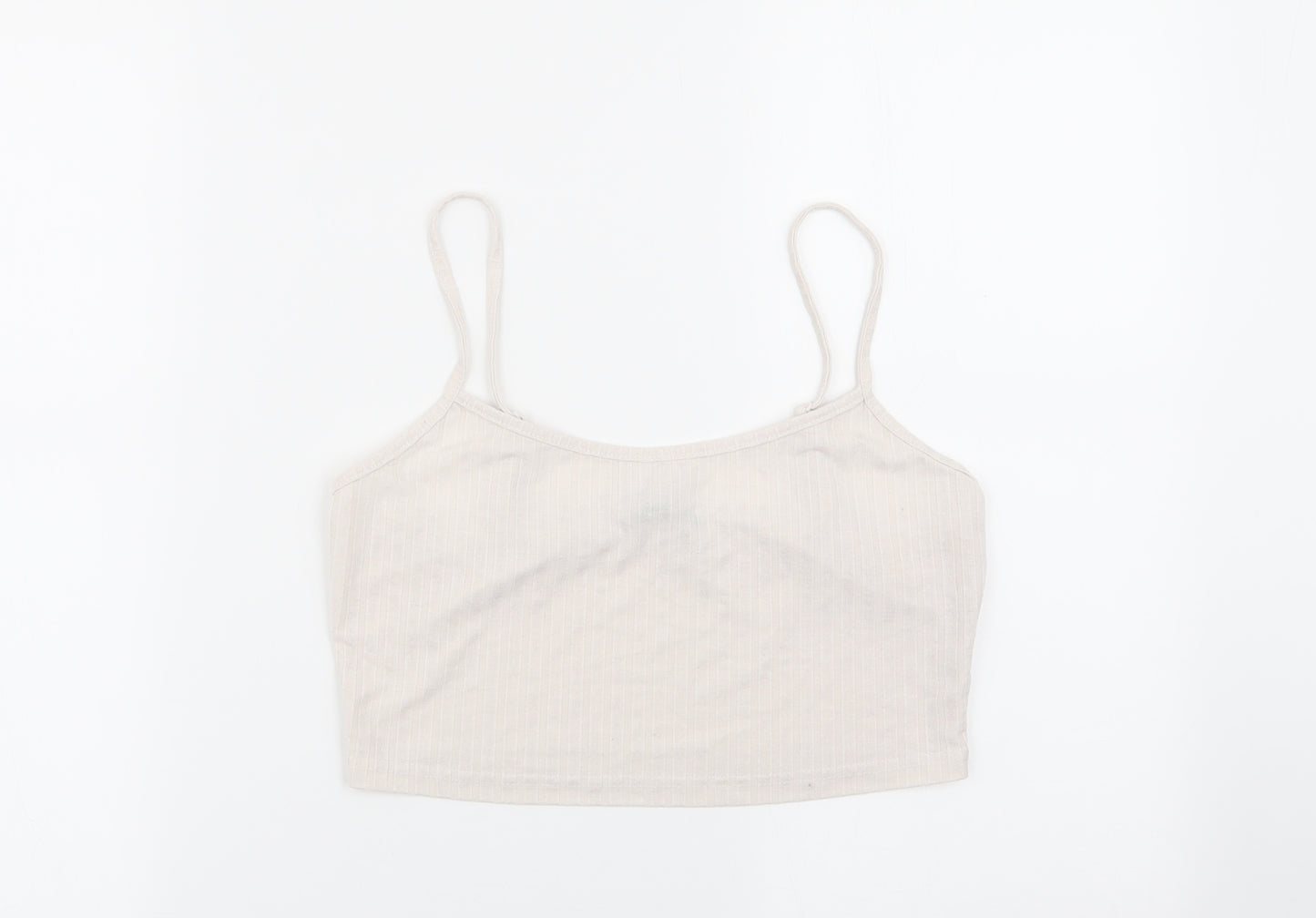 SheIn Womens Beige   Camisole Tank Size L  - crop top