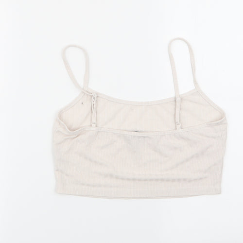 SheIn Womens Beige   Camisole Tank Size L  - crop top