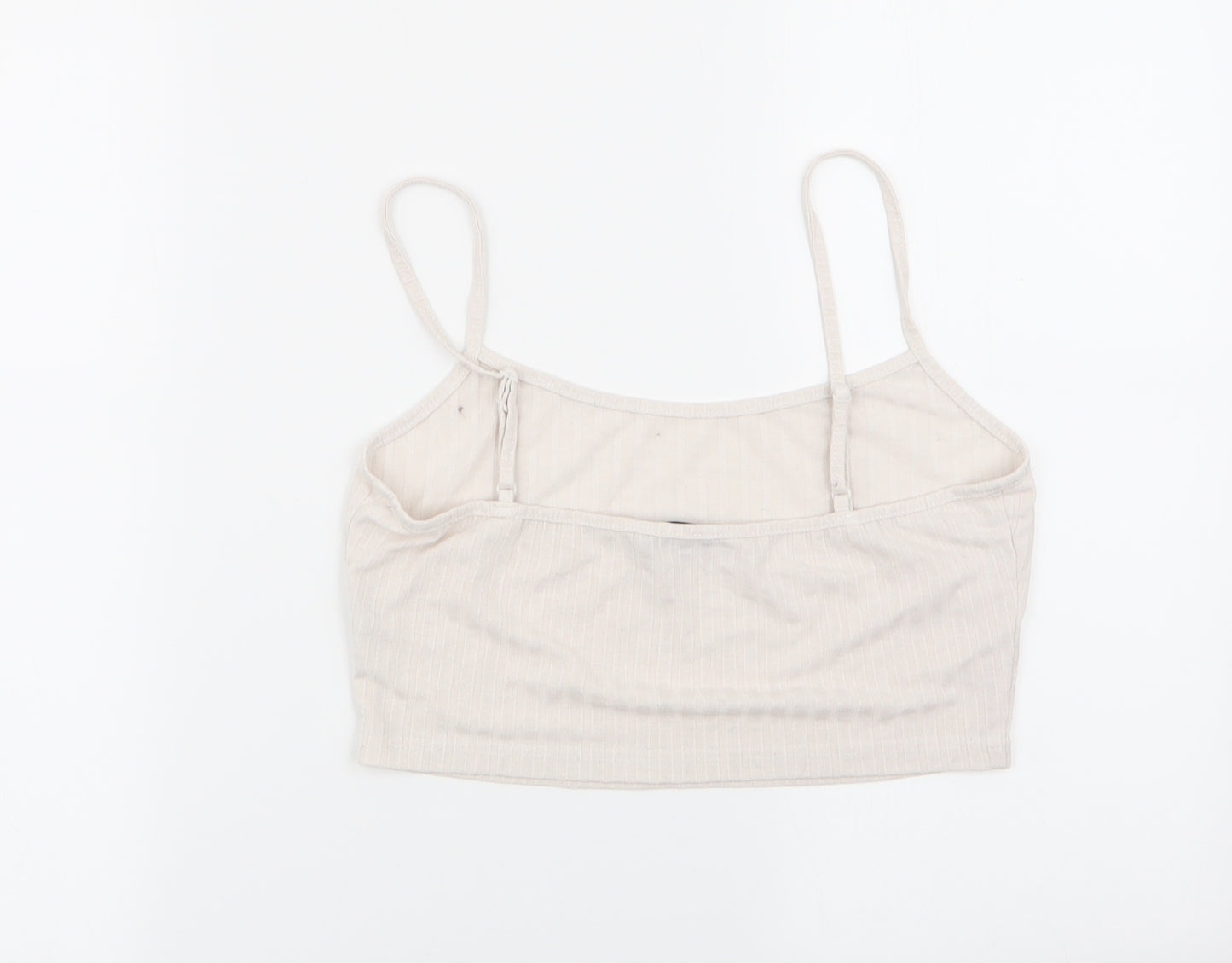 SheIn Womens Beige   Camisole Tank Size L  - crop top