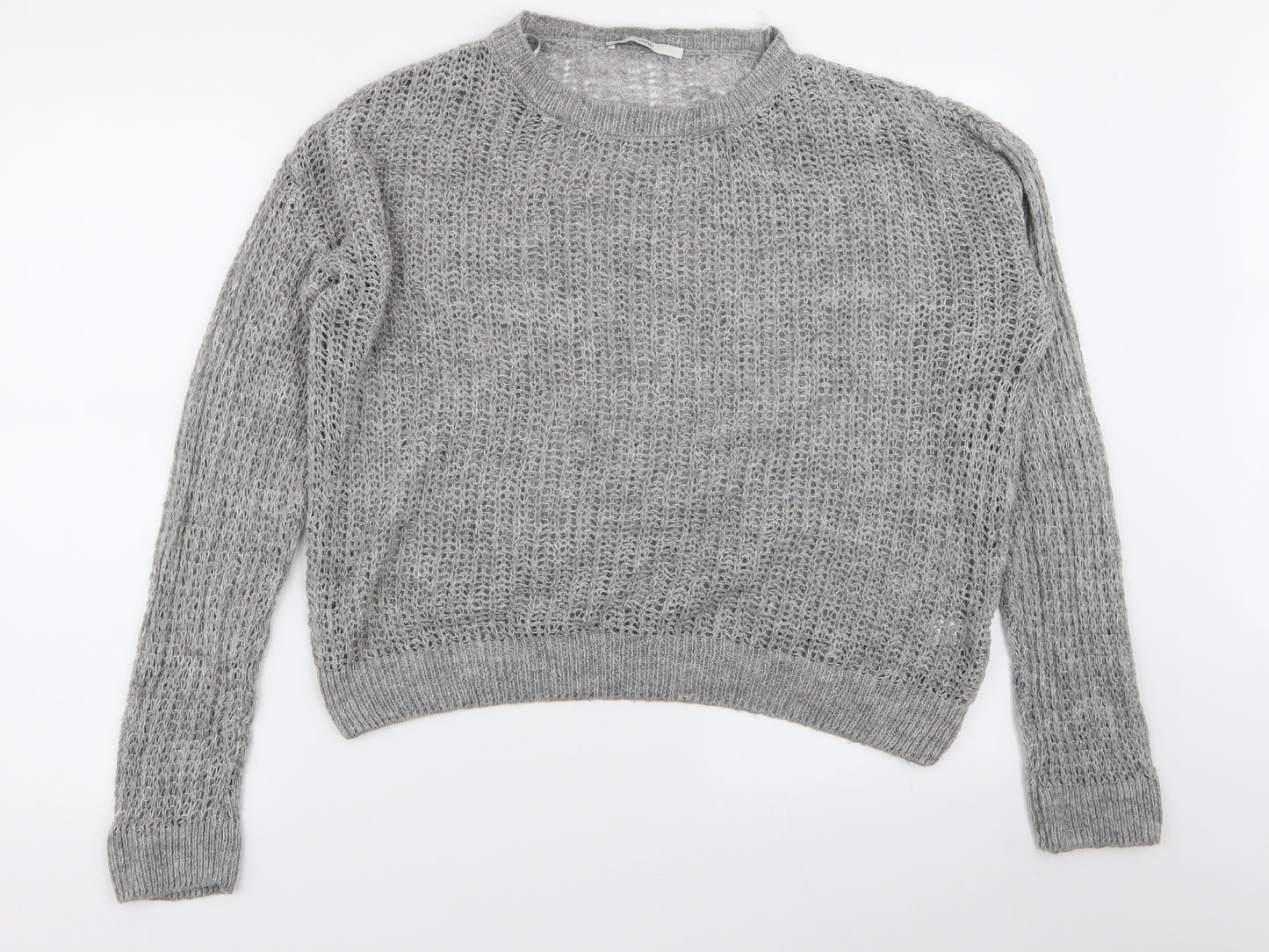 Asda George Womens Grey   Pullover Jumper Size 12