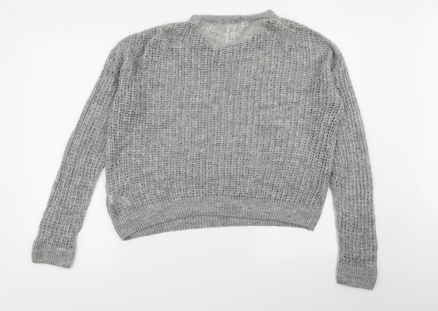 Asda George Womens Grey   Pullover Jumper Size 12