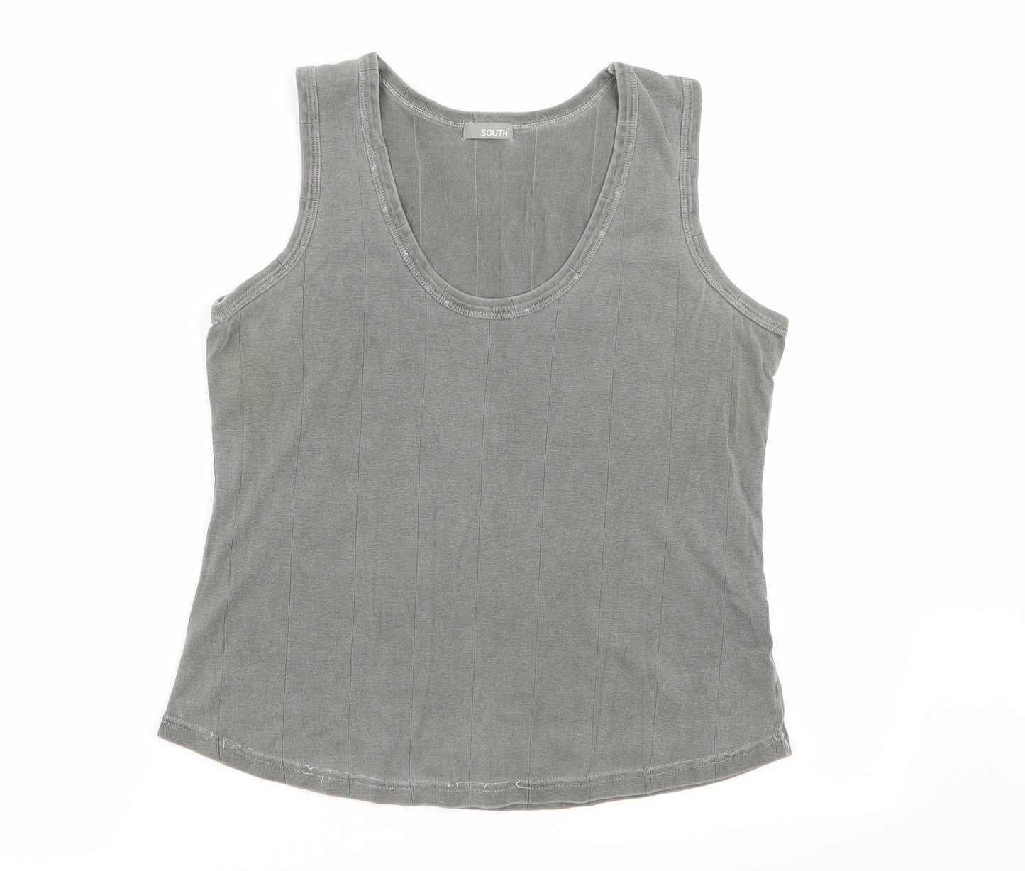 South Womens Grey   Basic Tank Size 14