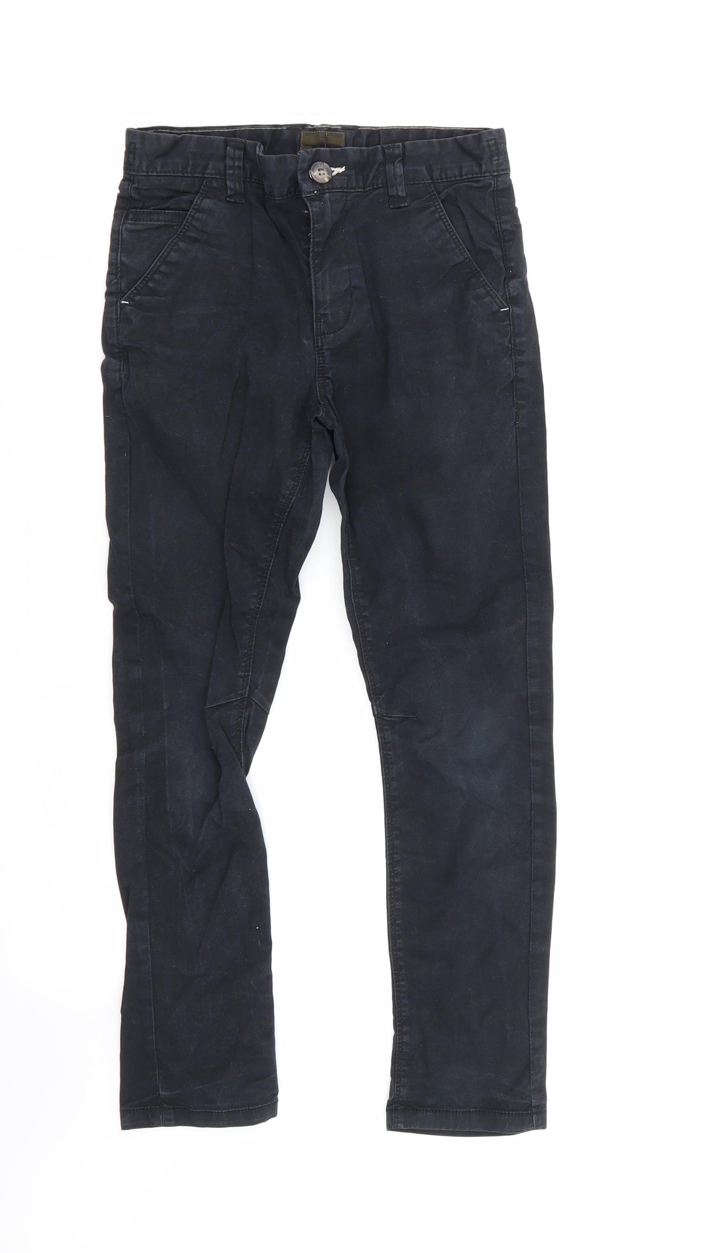 NEXT Boys Blue   Chino Trousers Size 9 Years