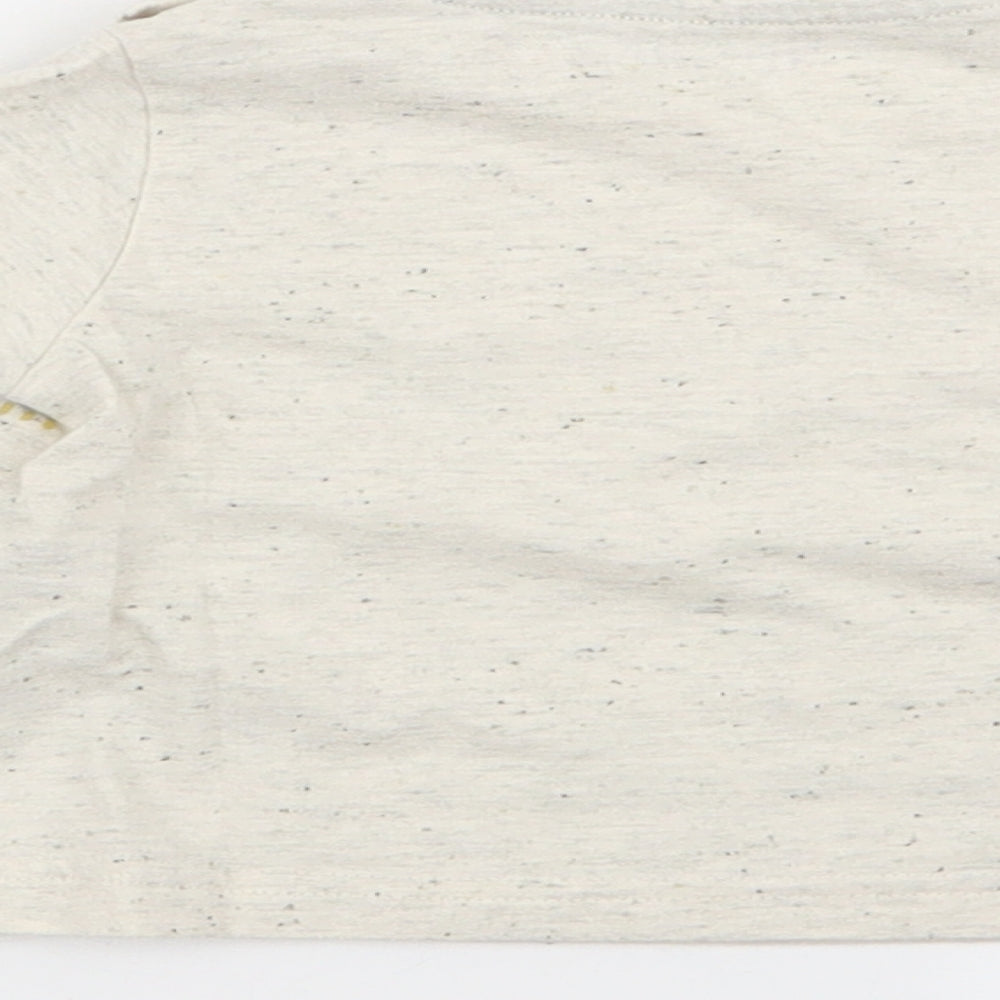 Nutmeg Boys Beige Animal Print  Basic T-Shirt Size 3-6 Months