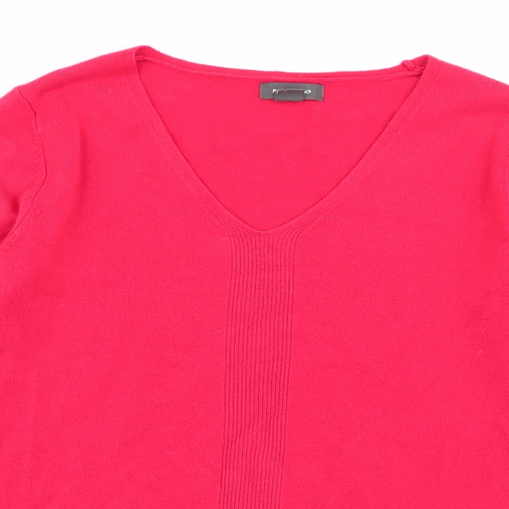 Primark Womens Red   Pullover Jumper Size 10