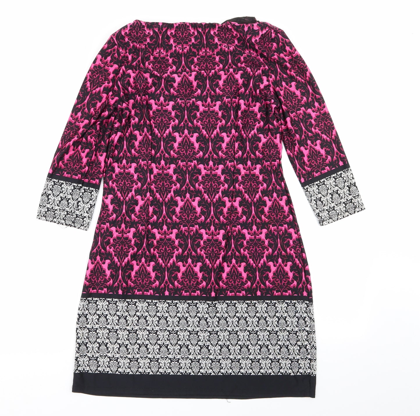 Primark Womens Multicoloured Geometric  Fit & Flare  Size 12