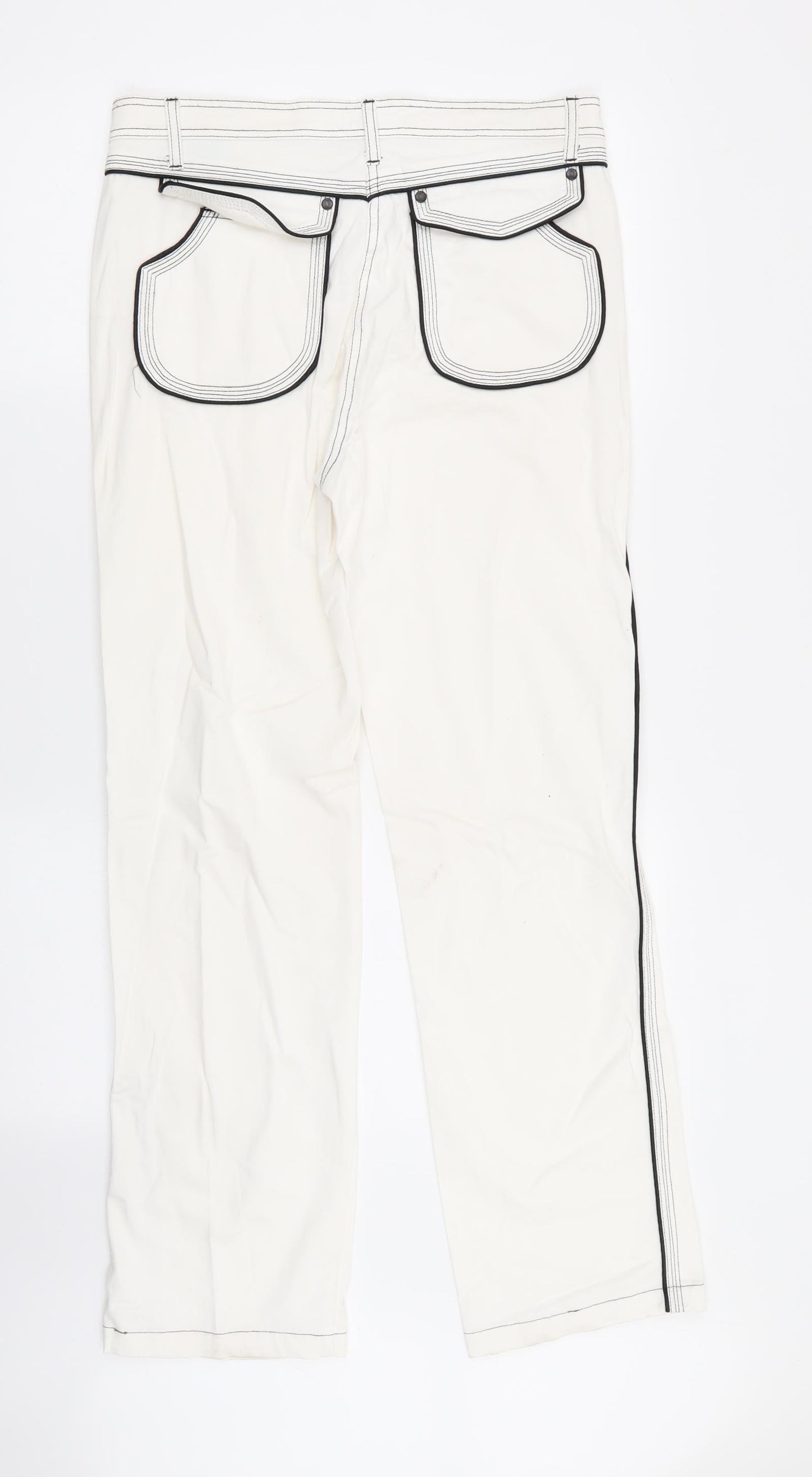 zucchero Womens White   Bootcut Jeans Size 10 L30 in