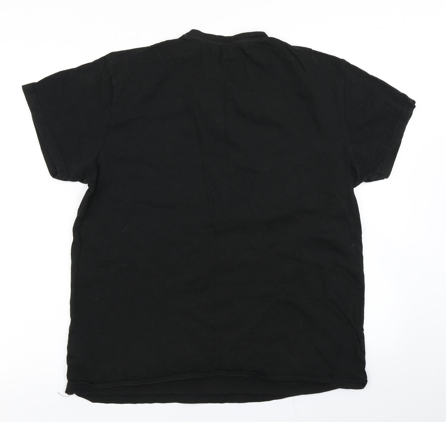 Primark Mens Black    T-Shirt Size M