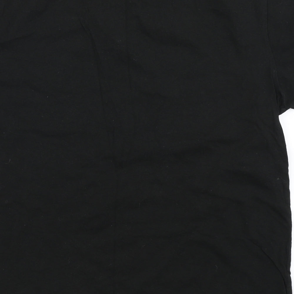 Primark Mens Black    T-Shirt Size M