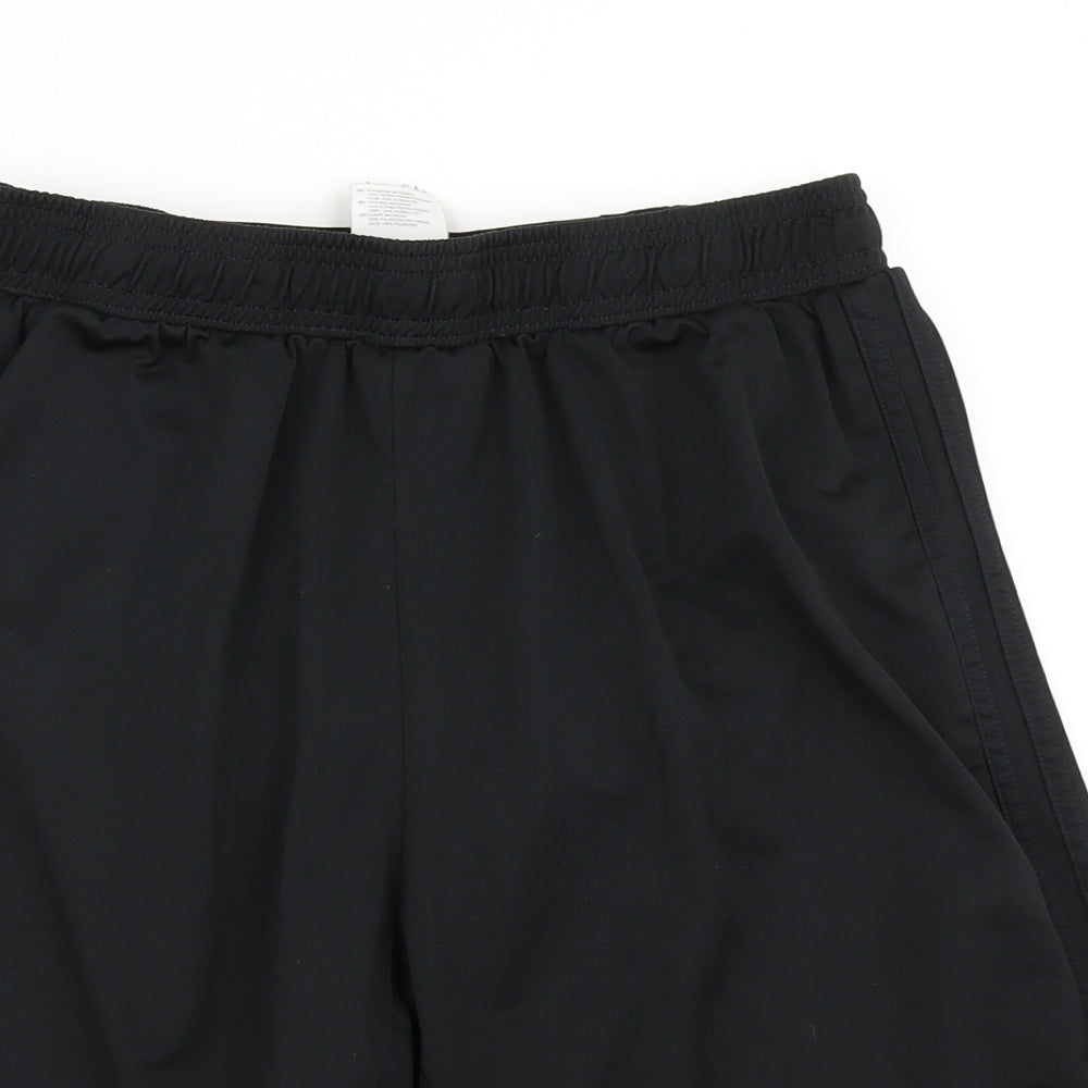 adidas Mens Black   Athletic Shorts Size L