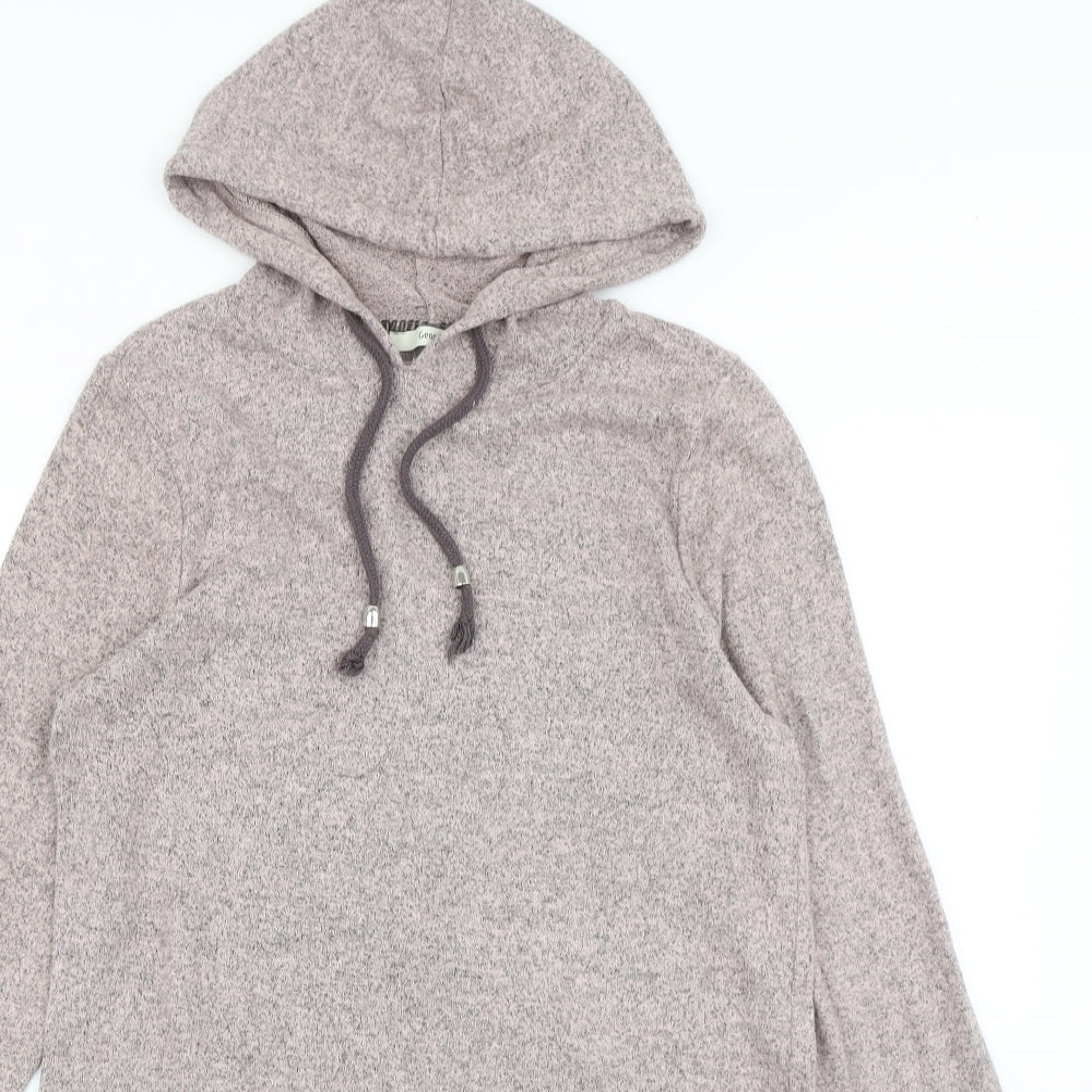 George Womens Pink   Pullover Hoodie Size 14  - Longline