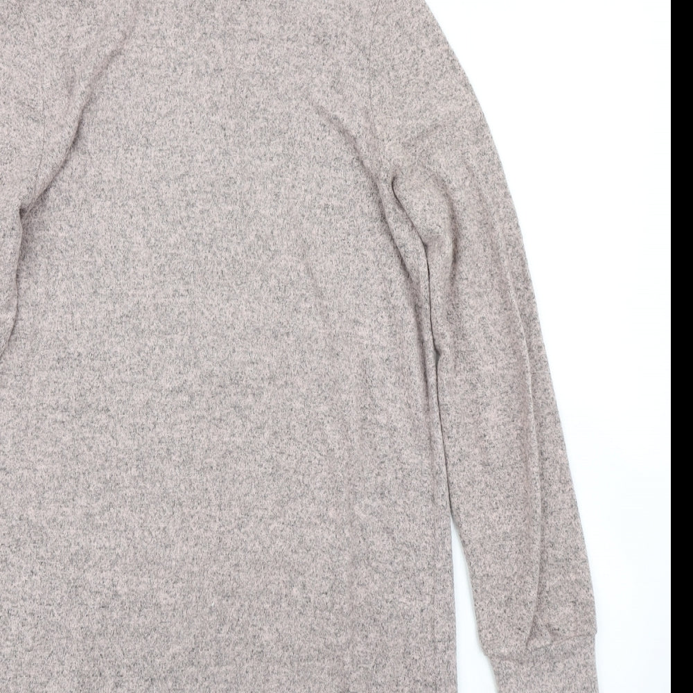 George Womens Pink   Pullover Hoodie Size 14  - Longline