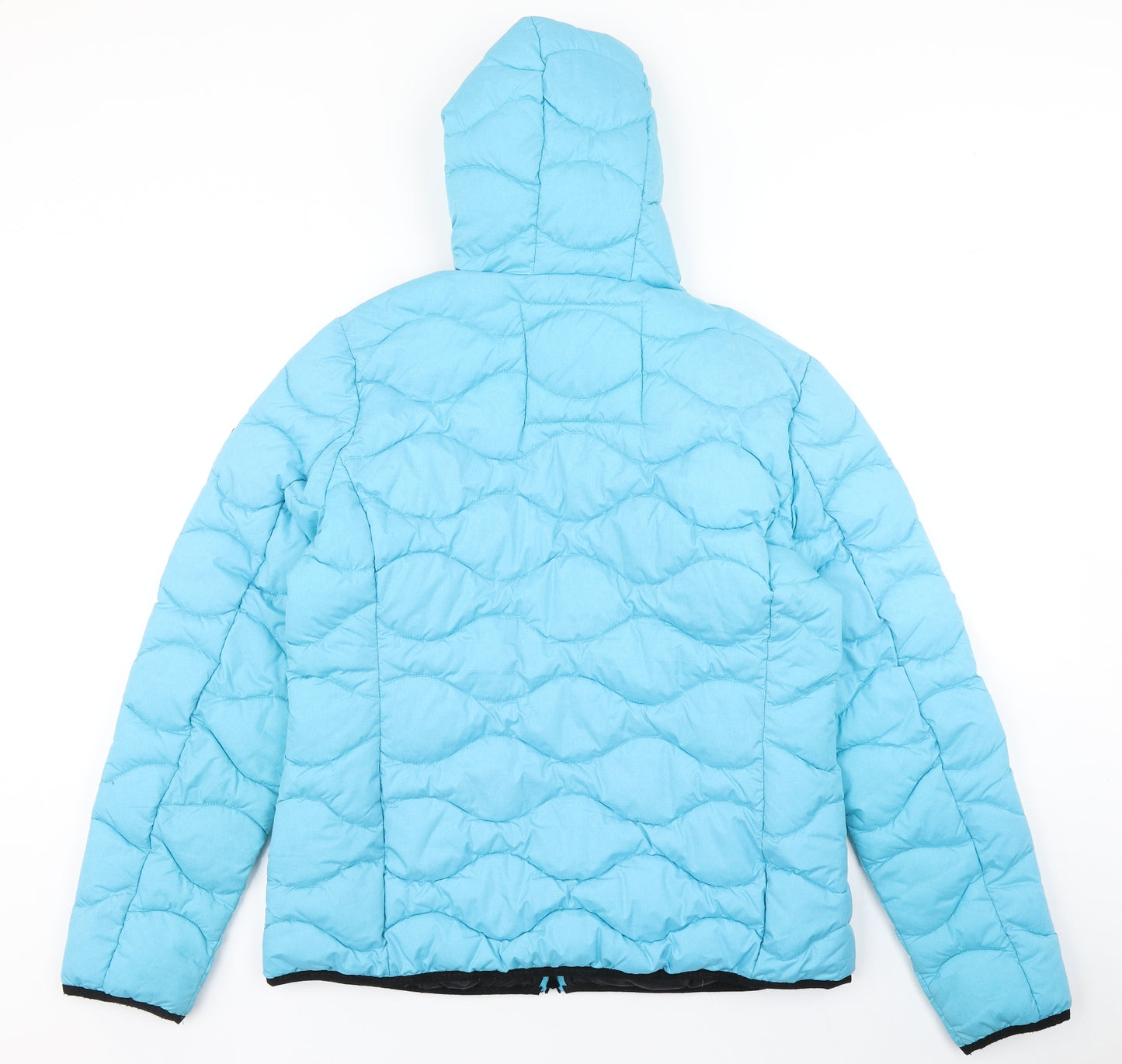 Superdry Womens Blue   Puffer Jacket Jacket Size 16