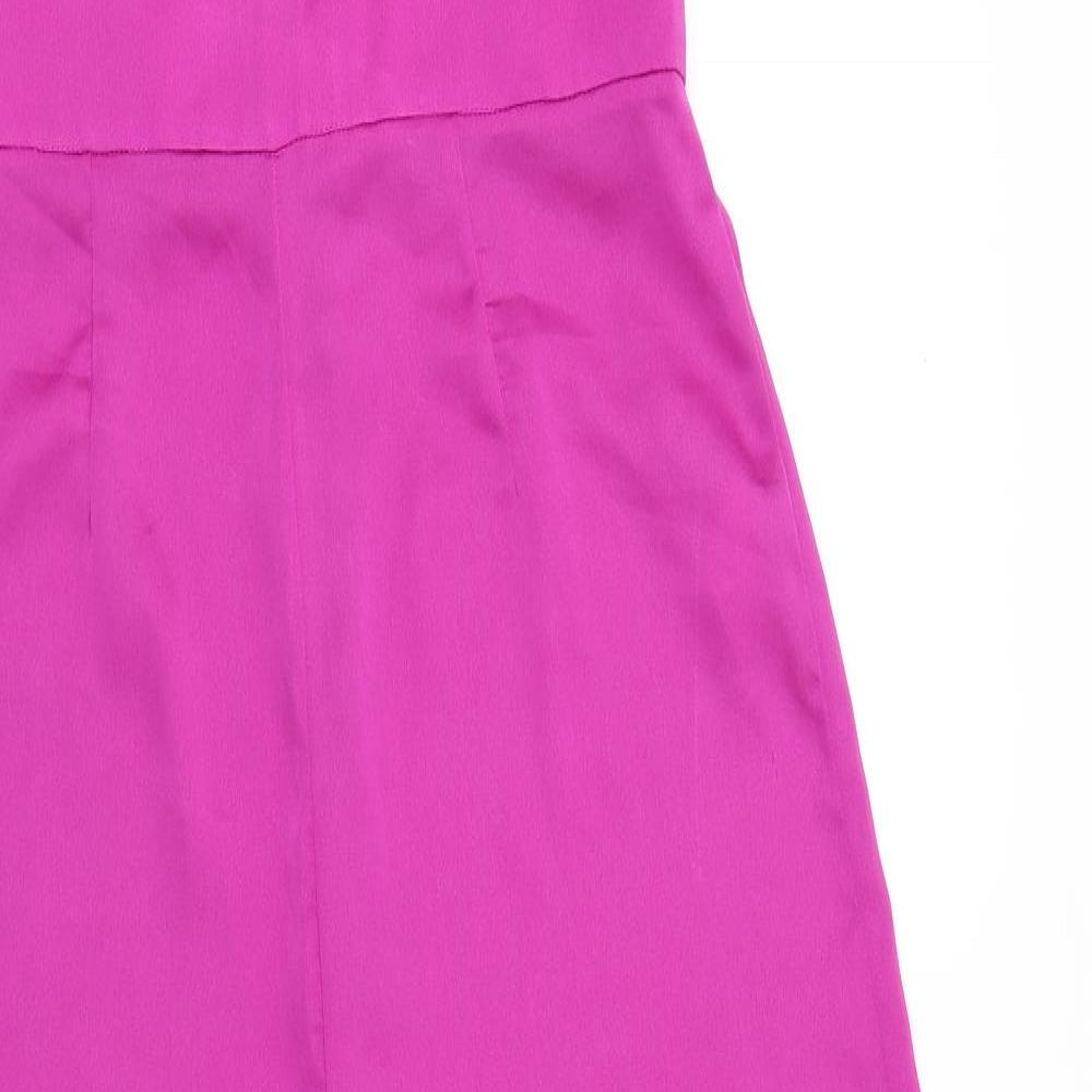 New Look Womens Pink   Jumpsuit One-Piece Size 12 L28 in - Open Back