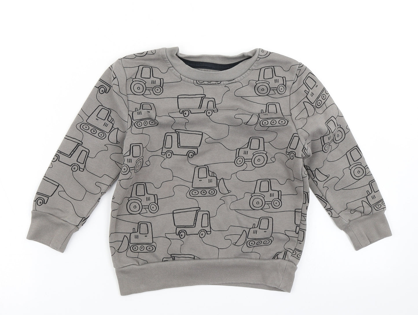 George Boys Brown   Pullover Sweatshirt Size 2-3 Years