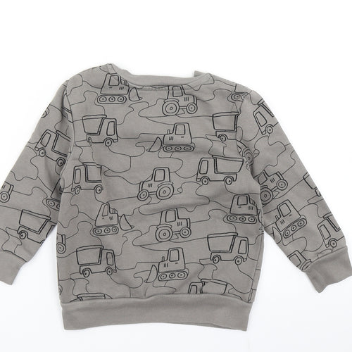George Boys Brown   Pullover Sweatshirt Size 2-3 Years