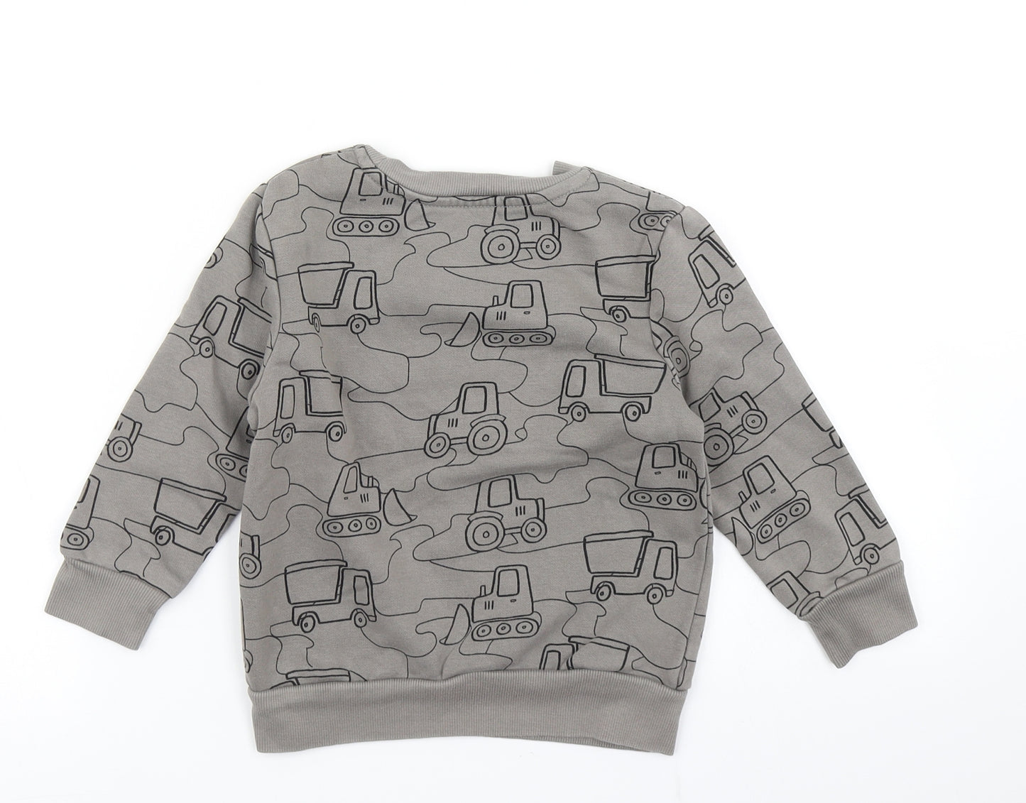 George Boys Brown   Pullover Sweatshirt Size 2-3 Years